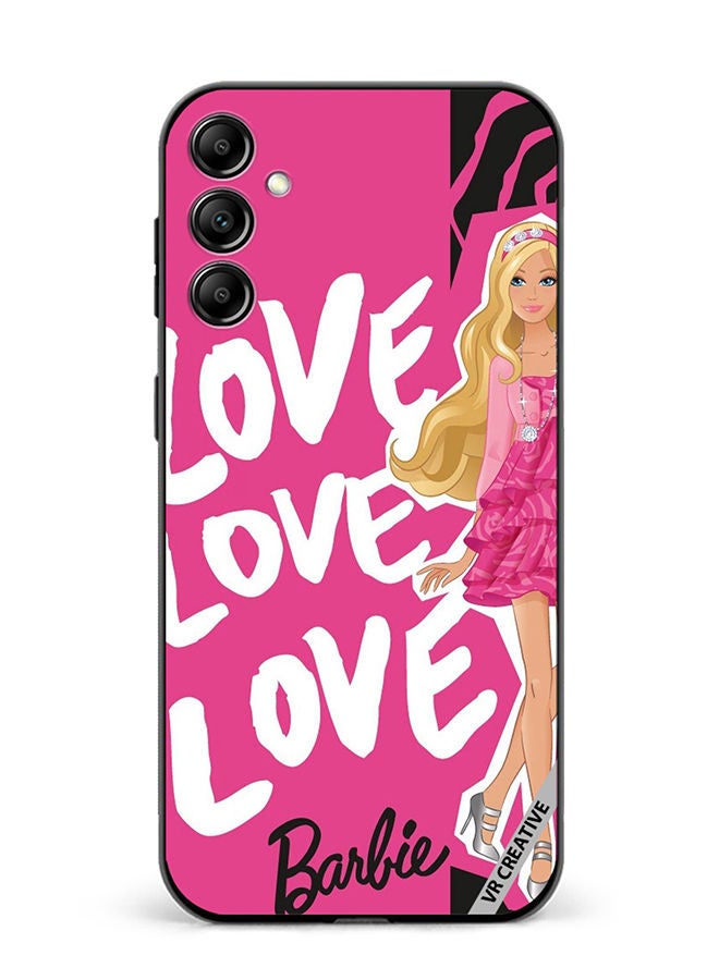 VR CREATIVE Protective Case Cover For Samsung Galaxy A14 5G/A14 Love Barbie Design Multicolour - Image 1