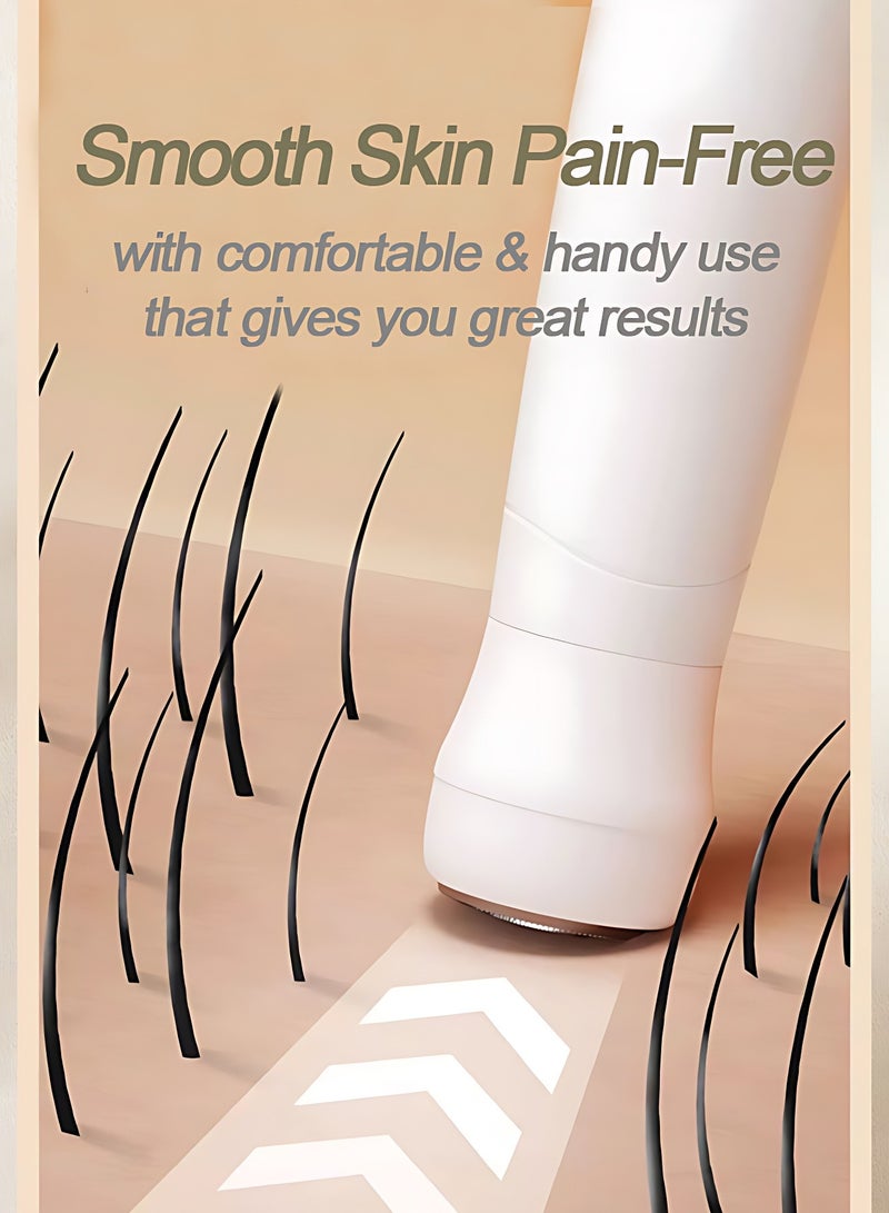 ONE AG ANT 4-in-1 Electric Hair Removal System for Women - Multi-Functional Epilator & Body Shaver for Face/Body/Bikini/Underarms | Waterproof Wet & Dry Use + 4 Interchangeable Heads  - Image 4