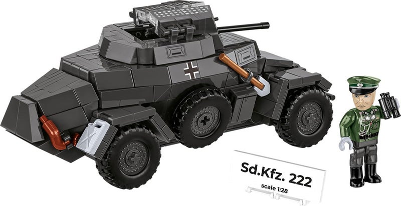COBI Historical Collection WWII SD.KFZ. 222 Tank - Image 4