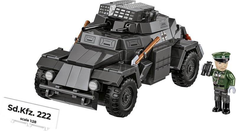 COBI Historical Collection WWII SD.KFZ. 222 Tank - Image 3