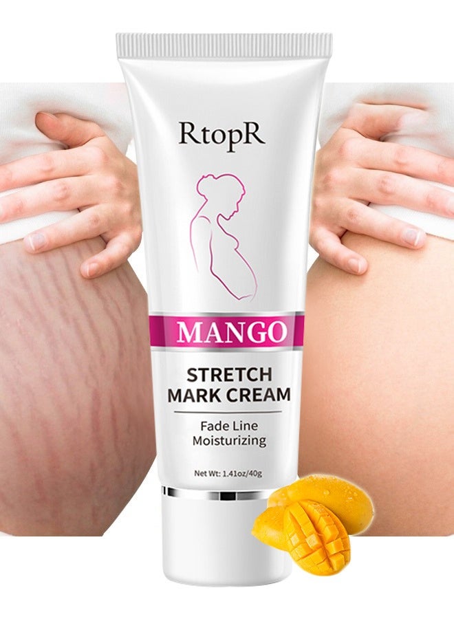 RtopR Mango Stretch Mark Massage Cream Pregnancy Scars  For Maternity Repair Stretch Marks Enhance Skin Elasticity, Can Promote Cell Regeneration, Smooth Skin, Designed For Mother's Stretch Marks Fast Absorbing - Image 1