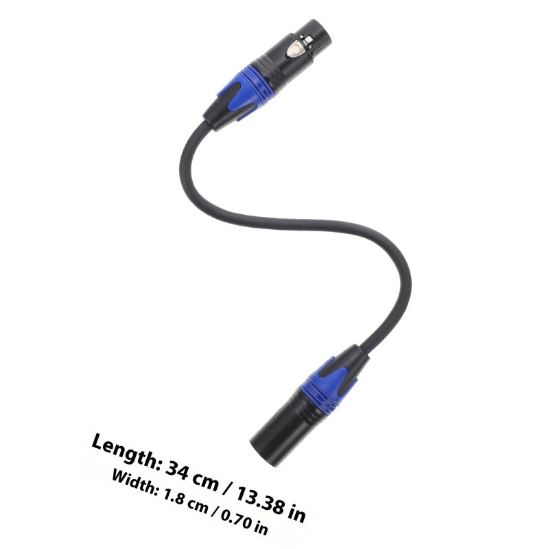 كابل ميكروفون XLR ذكر إلى أنثى 0 لأنظمة السماعات ومعدات التسجيل - Image 3