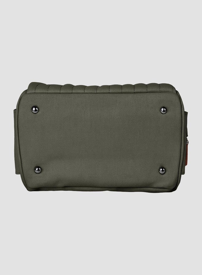Mi Arcus Diaper Bag Backpack – Multi-Functional, Maternity Travel Bag with Insulated Pockets- Olive Green - Image 4