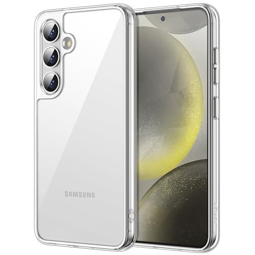 JETech Case for Samsung Galaxy S24 5G NonYellowing Shockproof Bumper Protective Phone Cover AntiScratch Hard PC Back Clear - Image 1