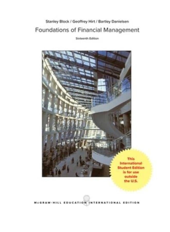 Foundations of Financial Management