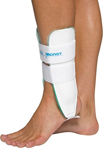 Aircast Air-Stirrup Ankle Support Brace, pediatric, Left Foot, X-Small - Image 4
