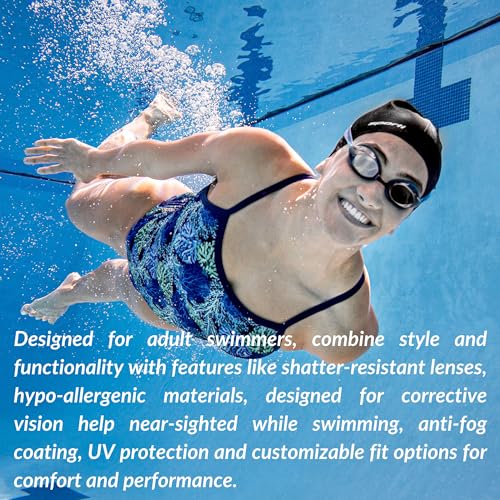 Sporti Antifog S2 Optical Goggle - Clear Lens/Black Frame - Negative 4.0 - Image 4
