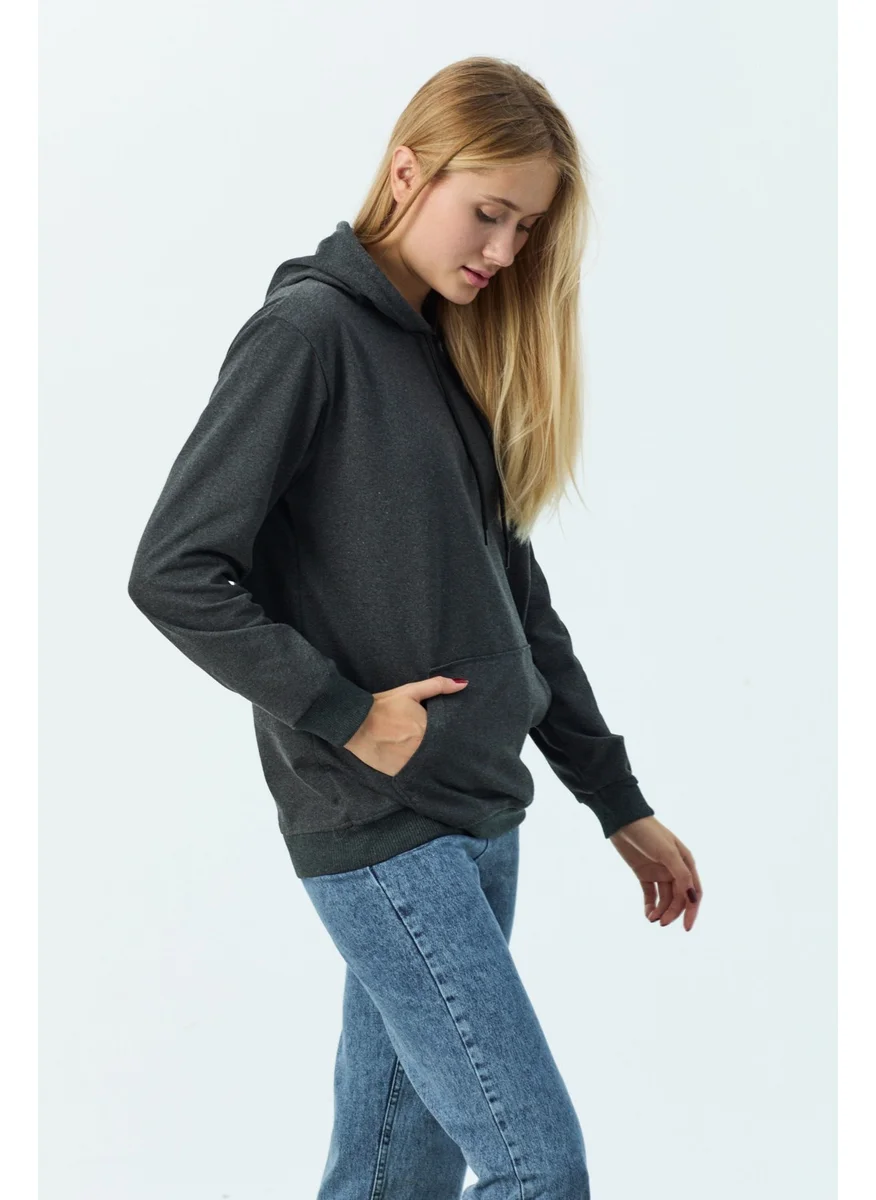 Tofisa 23003-ANTHRACITE Hooded Sweat