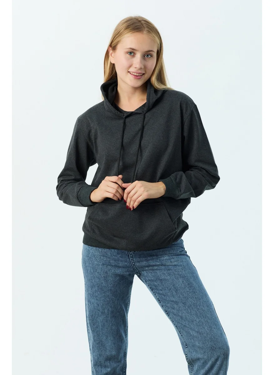 Tofisa 23003-ANTHRACITE Hooded Sweat