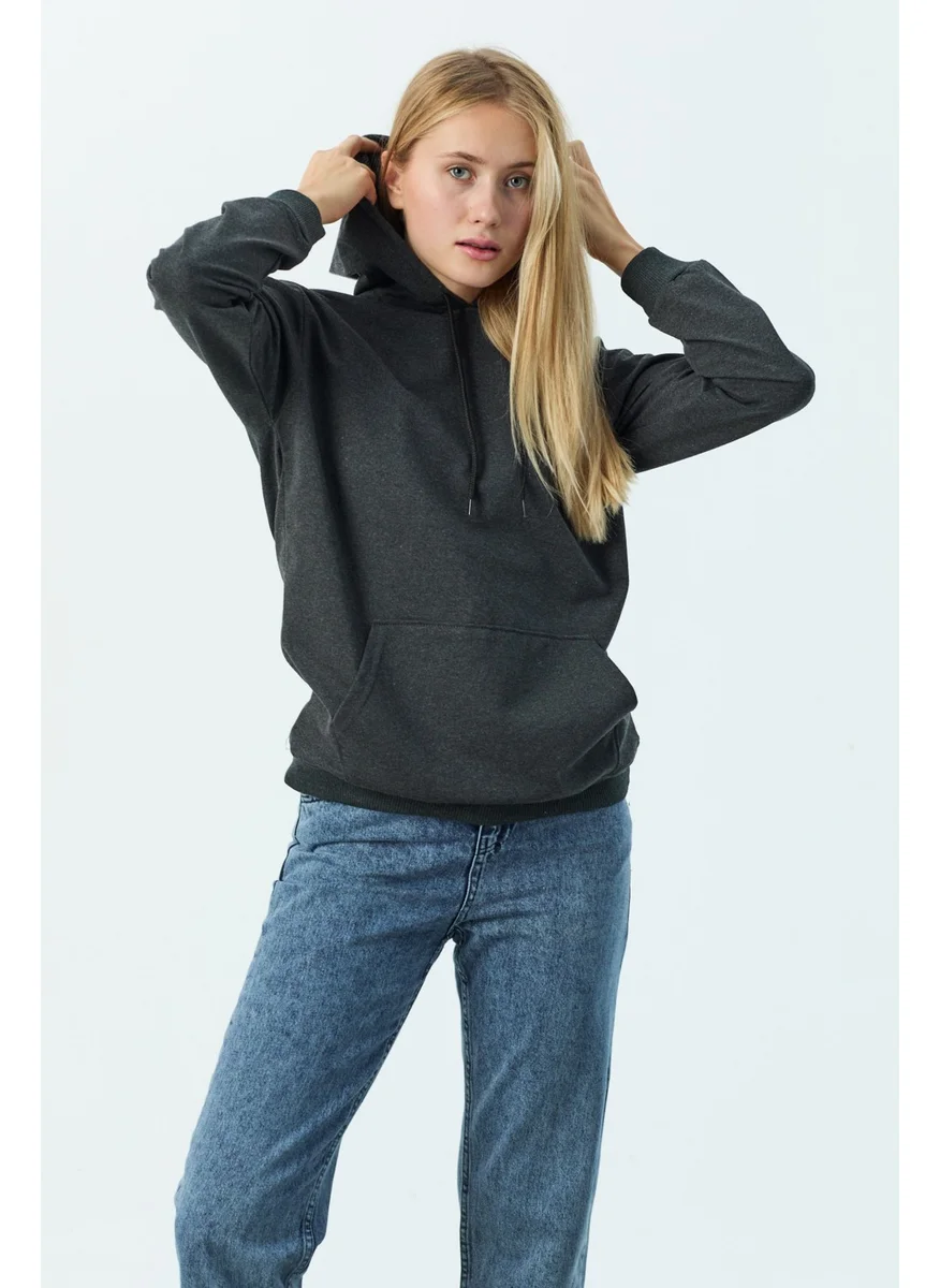 Tofisa 23003-ANTHRACITE Hooded Sweat