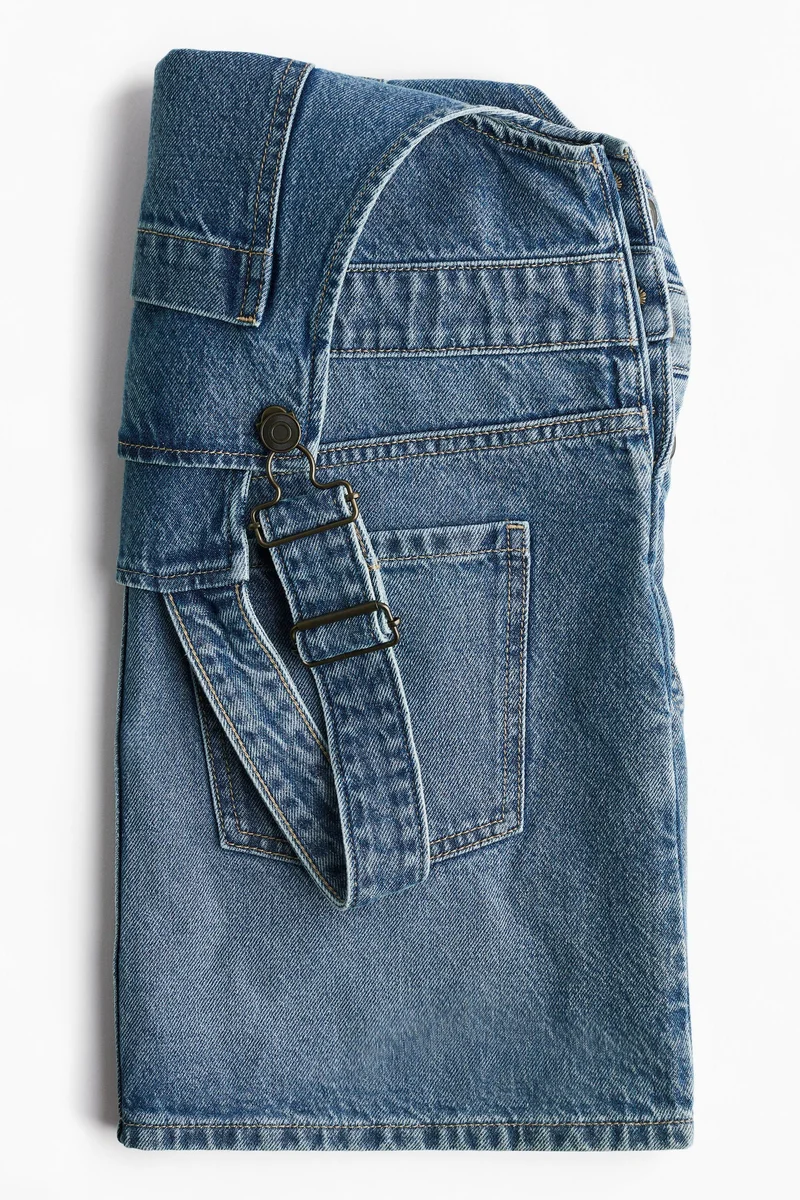 H&M Denim dungaree dress