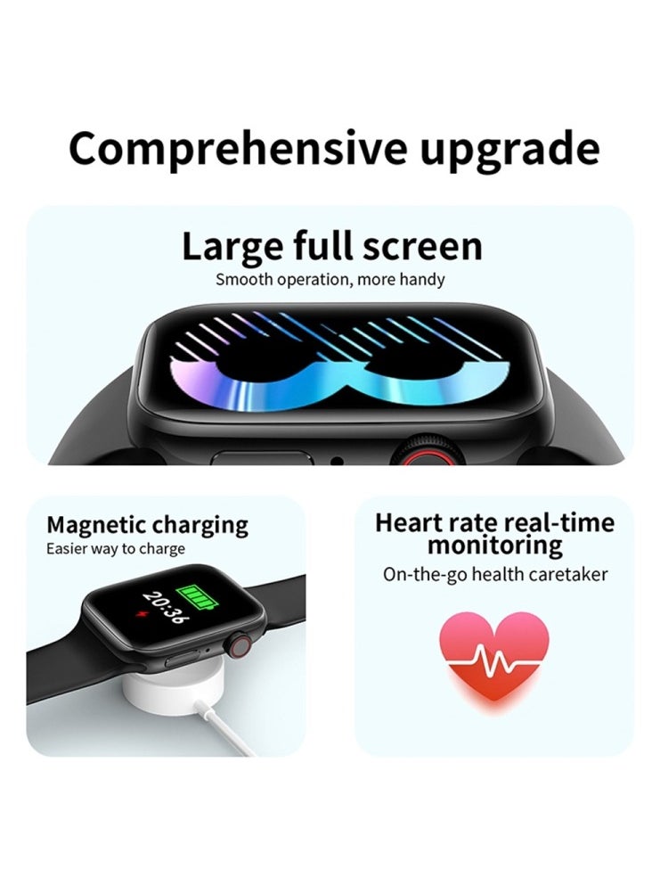AROAQ - T900 Pro Max Series 7 IP68 Waterproof 280mAh 1.75Inch Touch Screen Heart Rate Smartwatch - Image 1