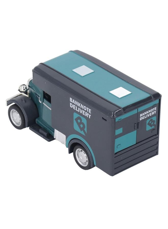 Loquat 1:32 Alloy Car Model Toy Sound Light Vintage Miniature Pull Back Transporter Type 3 - Image 3