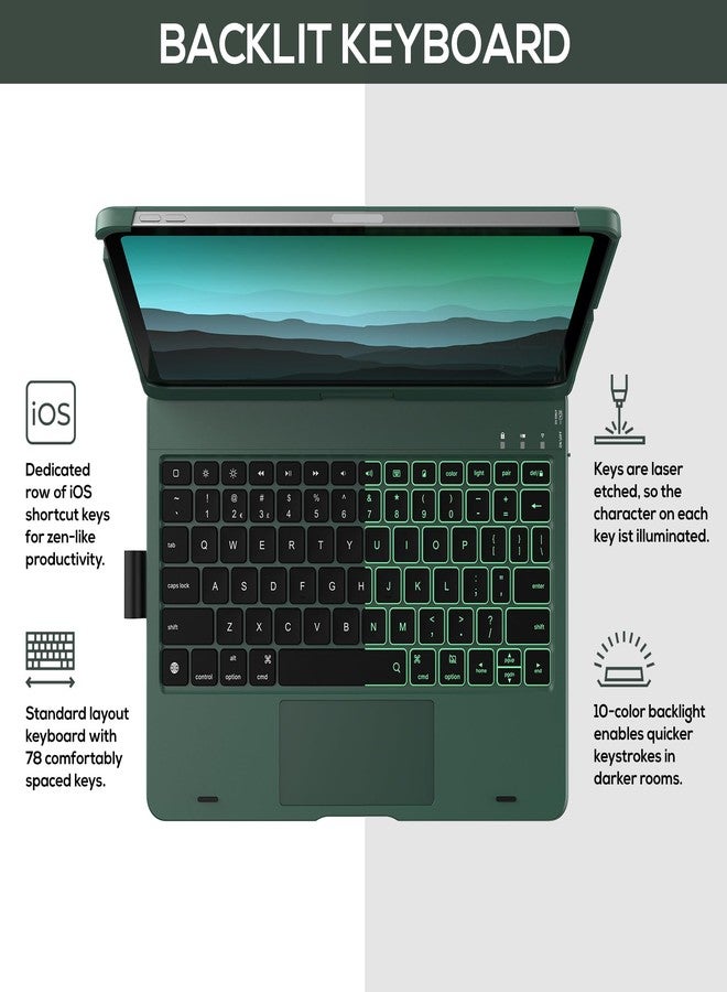 typecase غطاء لوحة مفاتيح تعمل باللمس من تايب كيس مع لوحة تتبع لجهاز آيباد إير الجيل الخامس - Image 5