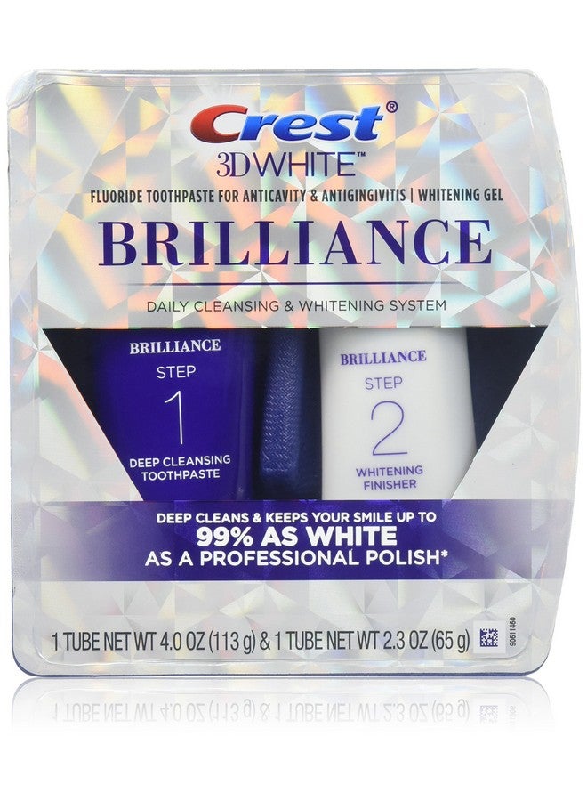 Crest Brilliance Daily Cleasning Toothpaste And Whitening Gel System - 4 Oz - Image 1