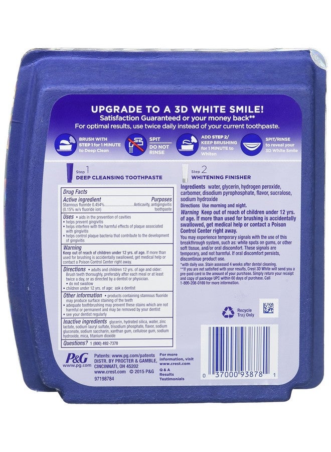 Crest Brilliance Daily Cleasning Toothpaste And Whitening Gel System - 4 Oz - Image 2