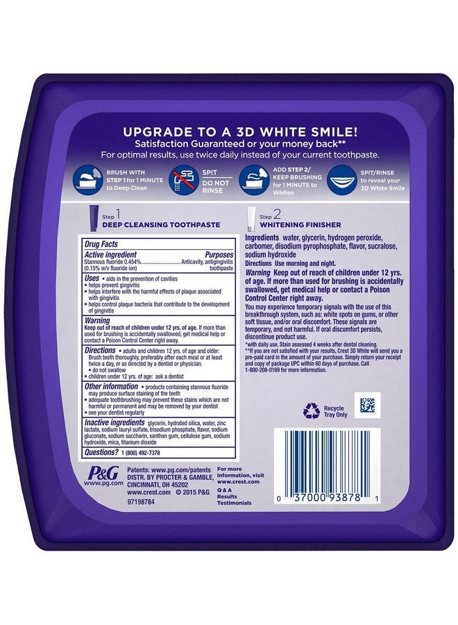 Crest Brilliance Daily Cleasning Toothpaste And Whitening Gel System - 4 Oz - Image 4