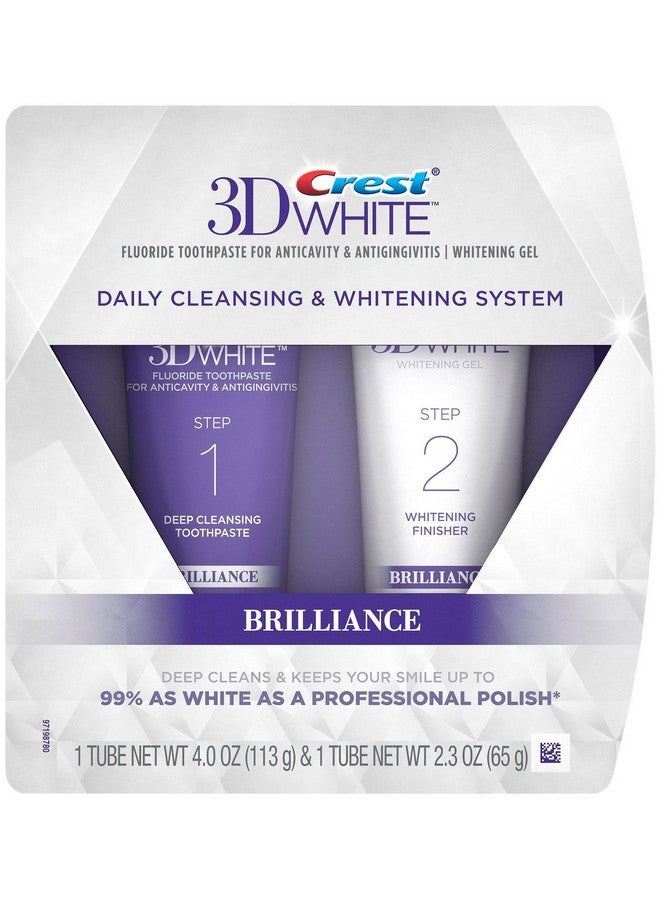 Crest Brilliance Daily Cleasning Toothpaste And Whitening Gel System - 4 Oz - Image 3
