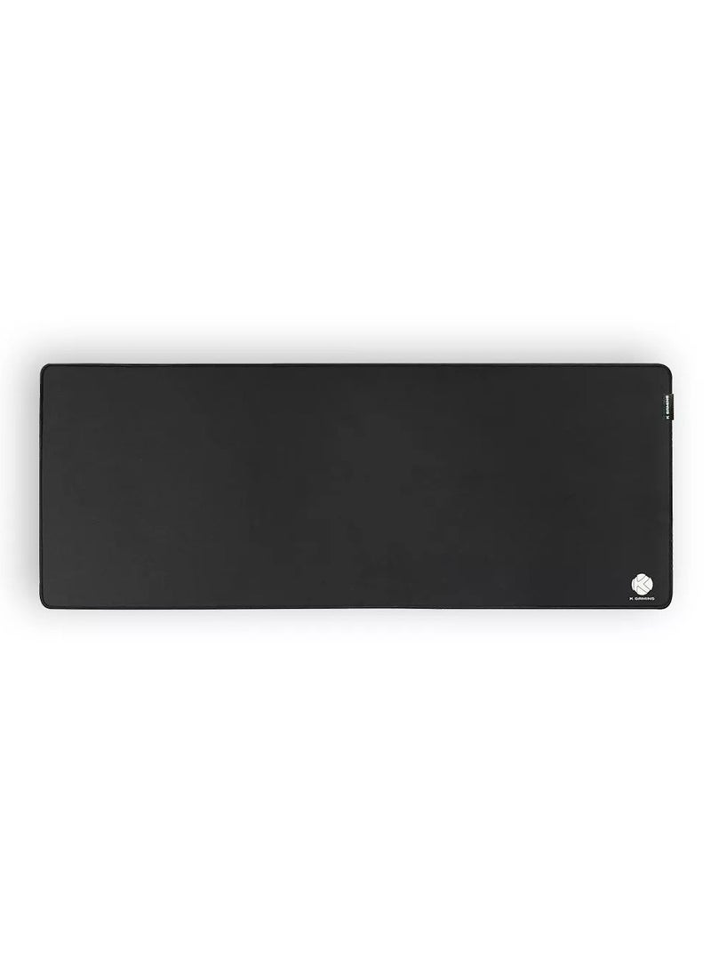 k Gaming Gaming Mousepad Glide Black XL 800 x 300 x 3MM Waterproof with Anti Slip Rubber Base 