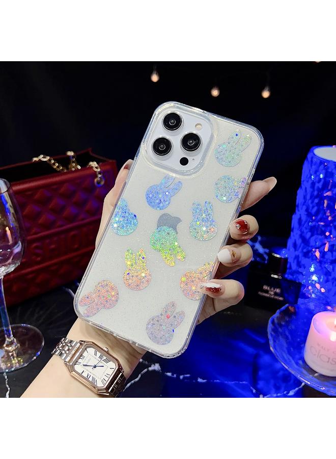 Zaboon Case For iPhone 13 Pro Max Little Star Series Glitter Powder TPU Phone Case - Image 1