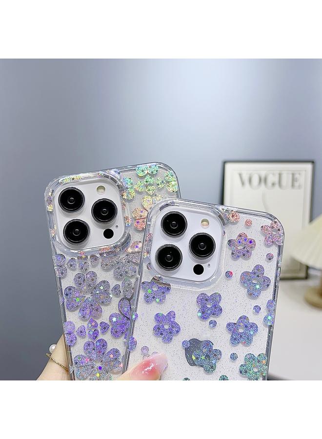 Zaboon Case For iPhone 13 Pro Max Little Star Series Glitter Powder TPU Phone Case - Image 4