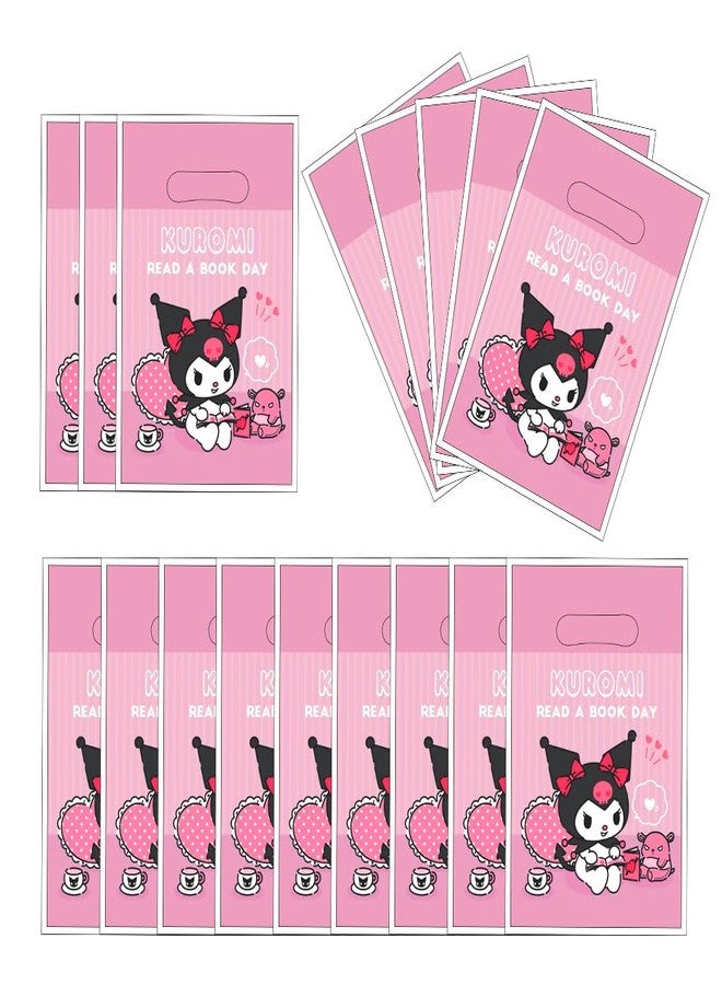 DRENGE 30pcs kuromi Birthday Party Gift Bags Candy Bags Goody Bags kuromi Birthday Party Supplies Decorations (2) - Image 1