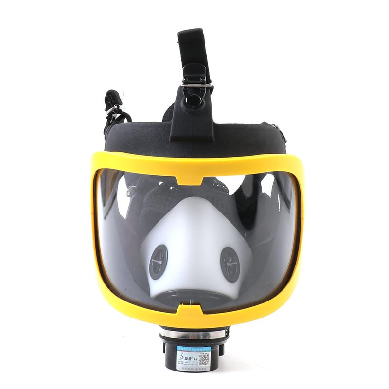 YILIKISS Full Face Respirator, Protective Mask with Air Pump for Gases Dust Chemicals Paintï¼Œ Powered Respirator, 110ma-300ma 62 L/min 74 L/min Air Supply Flow - Image 5