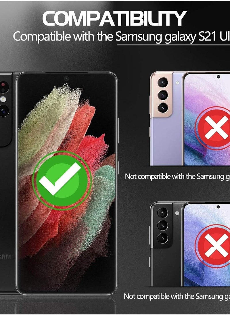 Raxoom [2 Pack] Privacy Screen Protector Compatible with (for S21 ultra) - Image 2