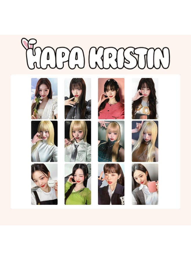 NIBEMINENT 4 Pcs Kpop IVE - Jang Wonyoung Hapa kristin Lomo Cards Card For Fans Collection Gifts - Image 2