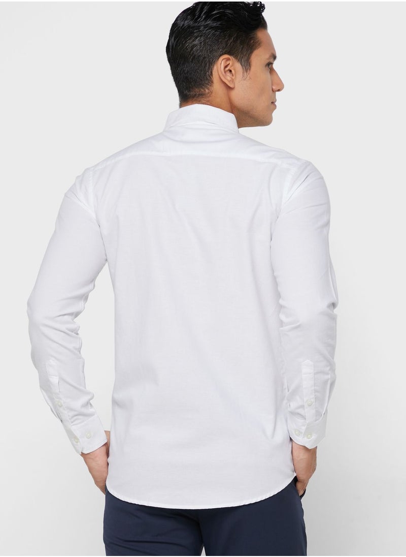 Robert Wood - Regular Collar Full Sleeve With Roll Up And Tab Shirt - Image 1