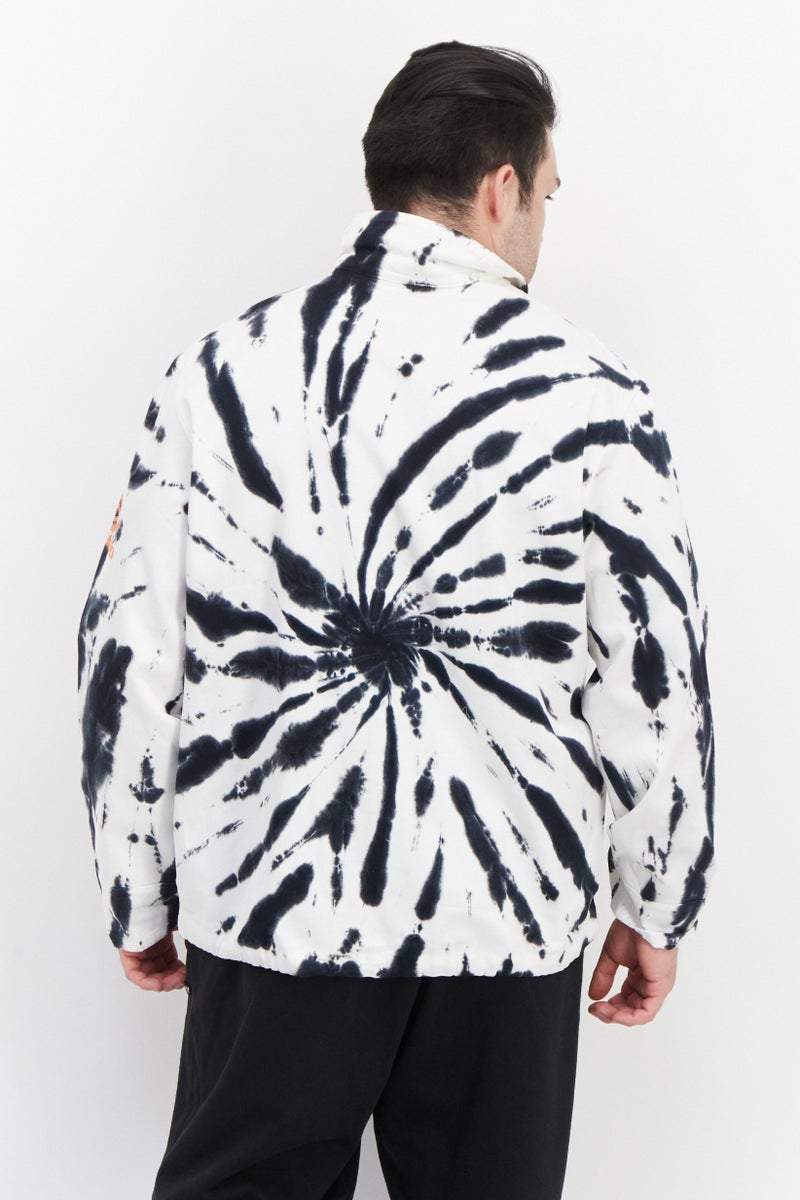 umbro سويت شيرت رياضي للرجال بتصميم أريز مع تداخل ألوان، مزيج أبيض - Image 3