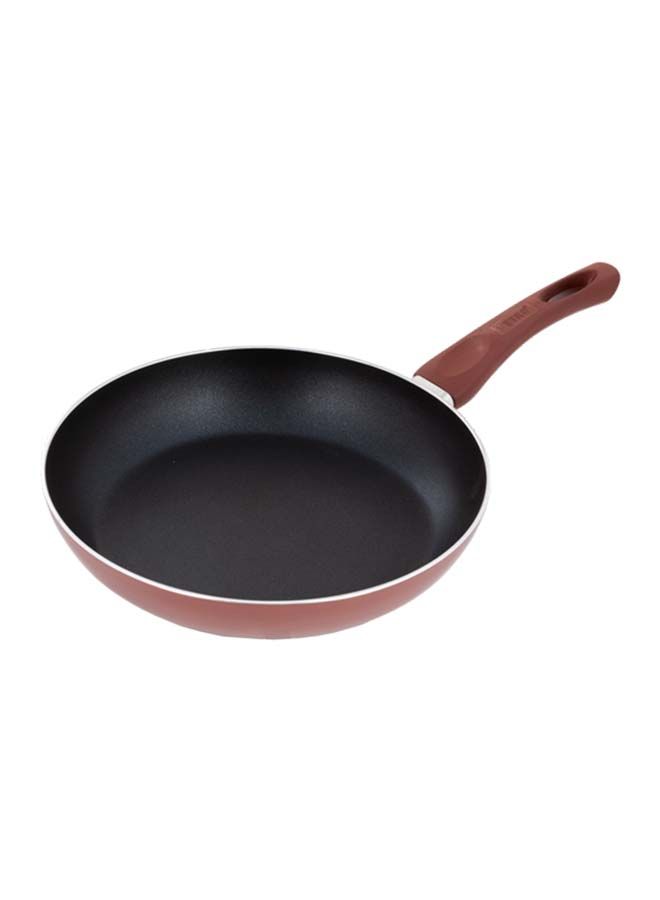 Alsaif Vetro Fry Pan Non Stick  24Cm  Black/Red K79704/1/24 - Image 3