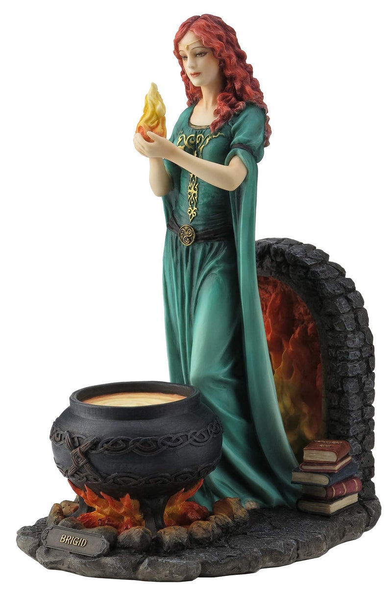 Veronese Design Brigid The Goddess of Hearth and Home Holding The Sacred Flame - Image 2