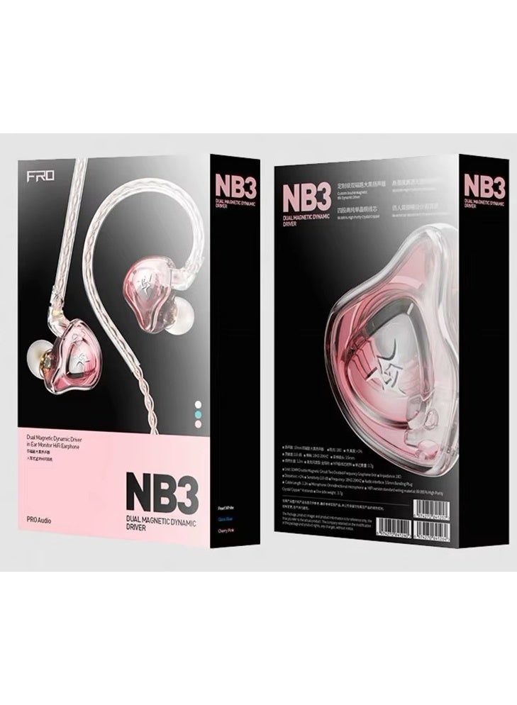 بليكستون سماعة رأس رياضية بليكستون FRO NB3 Hi-FI Dynamic Driver في الأذن مزودة بخاصية إلغاء الضوضاء الجهير بمقبس 3.5 مم مع ميكروفون متعدد الاتجاهات وسماعات خفيفة الوزن من Samsung Xiaomi Redmi Oppo Huawei Vivo Asus MSI PS4 PS5 - Image 2