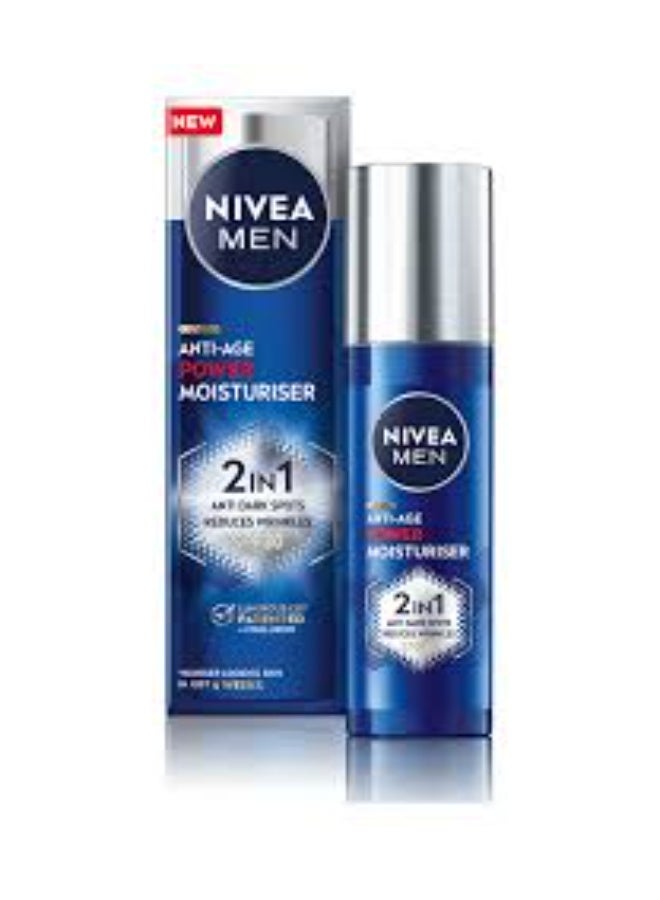 Nivea Men Power Anti-Aging Cream 2 In 1 SPF30 50ml - Image 3