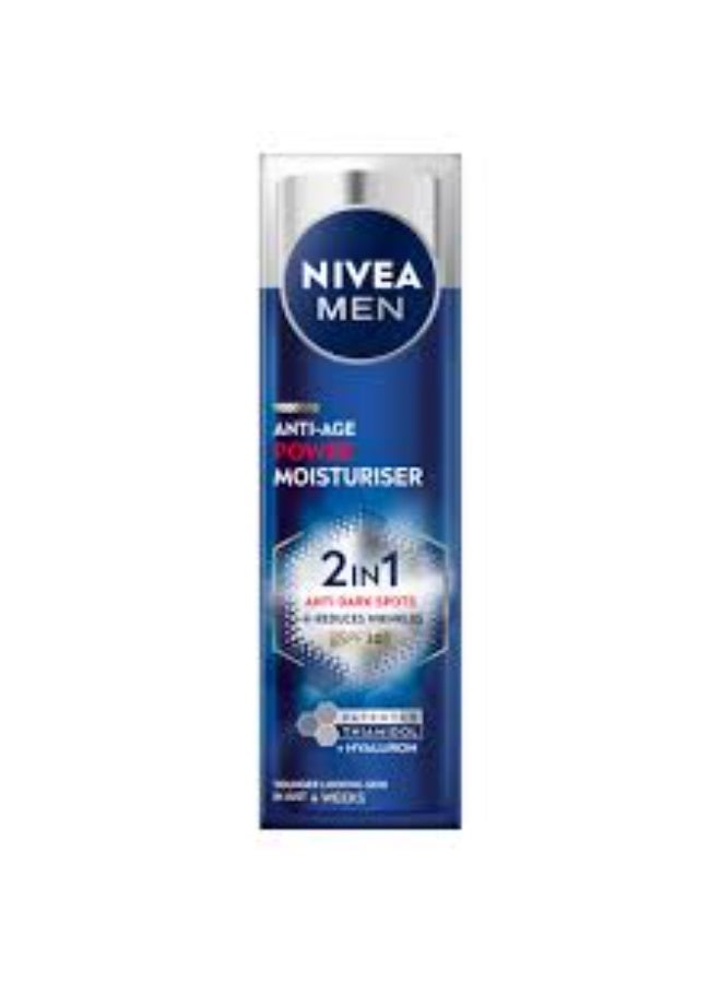 Nivea Men Power Anti-Aging Cream 2 In 1 SPF30 50ml - Image 2