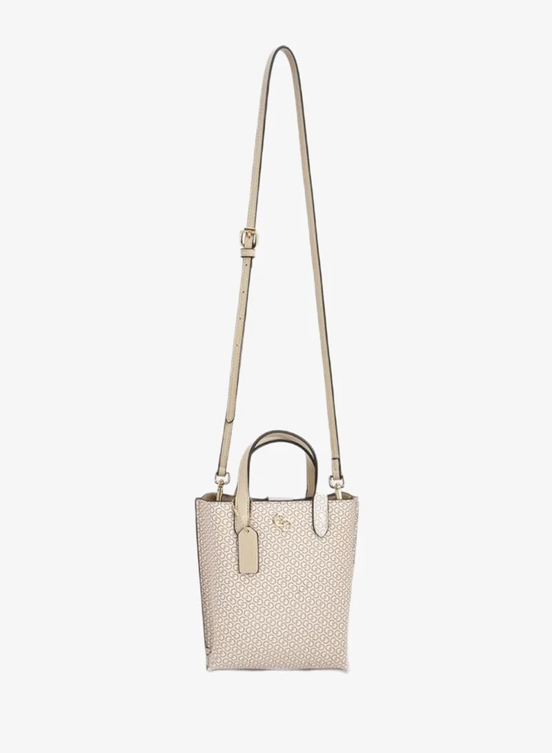 سيليست Monogram Print Tote Bag With Double Handle
