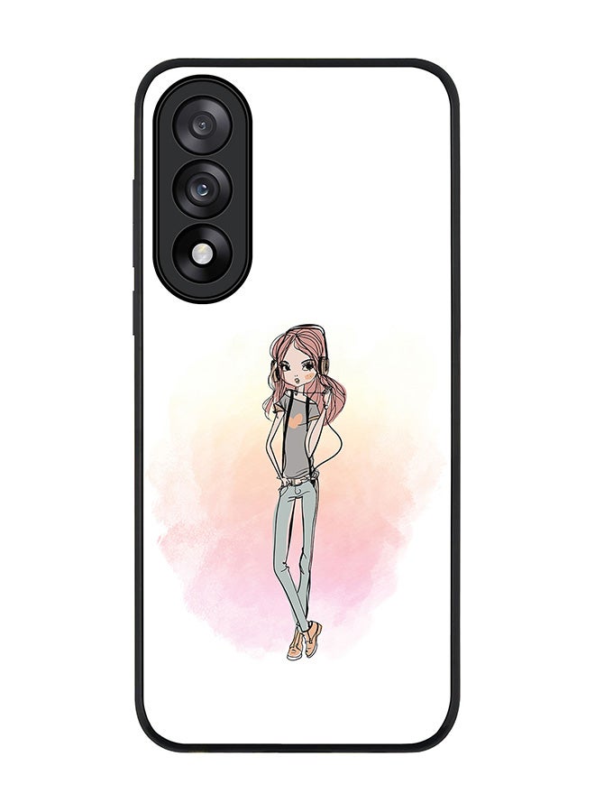 Stylizedd For OnePlus Nord 5 / Ace 5 Ultra Case,Slim fit Camera Protection, Shockproof Thin Phone cover  - Girl Next Door
