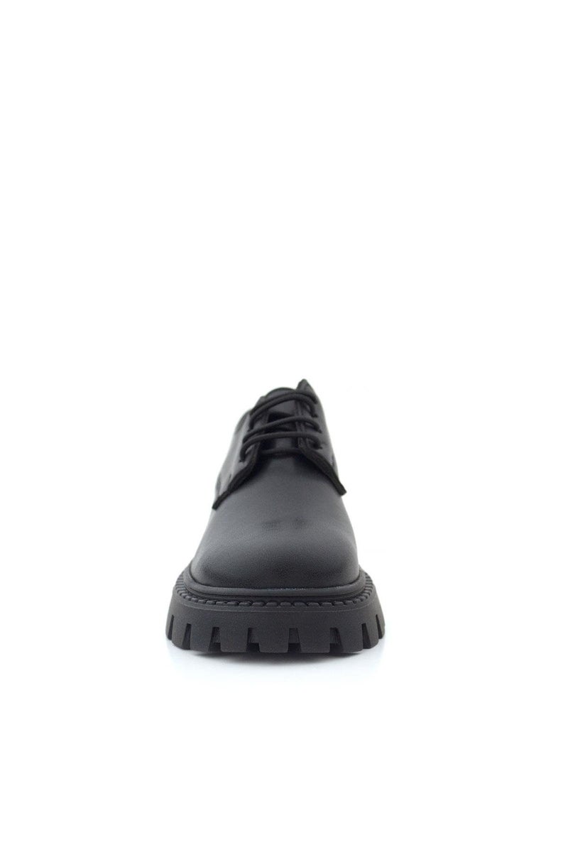 Rakerplus Raker Plus Girls' School Oxford Shoes, Matte Black, Lace-up - Image 4