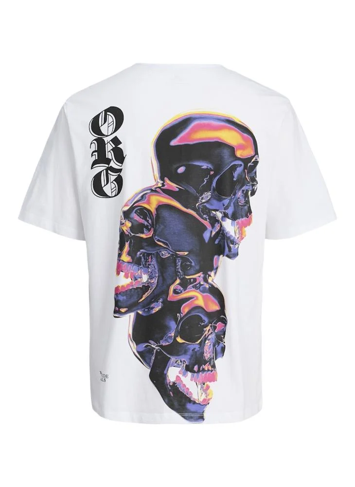 JACK & JONES Graphic Crew Neck T-Shirt