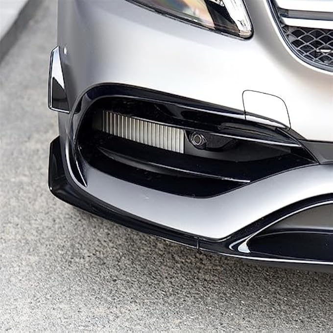QASULER لسيارة مرسيدس-بنز، الفئة A W176 A45 AMG سبورت 2016-2018 غطاء شفة المصد الأمامي - Image 5