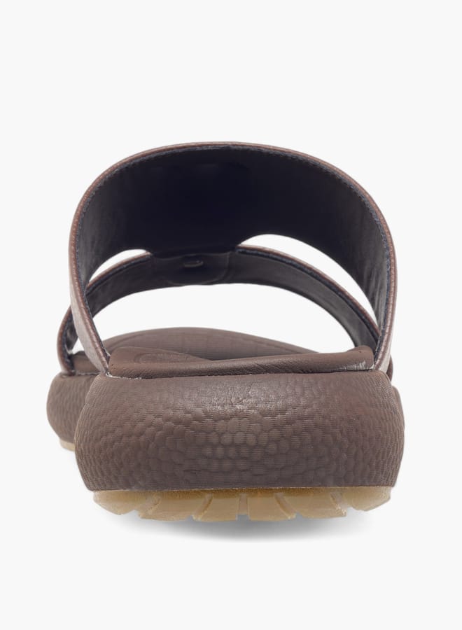 Le Confort Men Cutout Detail Slip-On Arabic Sandals  - Image 4