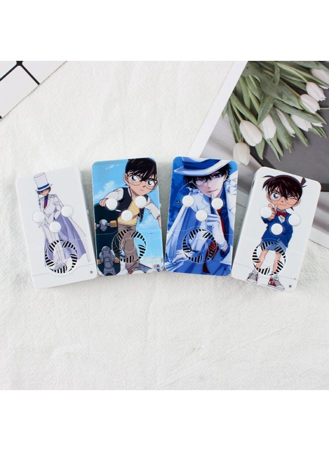 Generic - Learning Simple Cartoon Animation D22 Mini External Audio Band Card MP3 External Sound Student Walkman Music Player-Body Color:Game-Memory Capacity:Mp3 With Card - Image 1