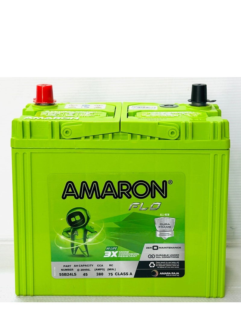 Amaron - Car Battery 12V 45AH NS60LS-MF - Image 1