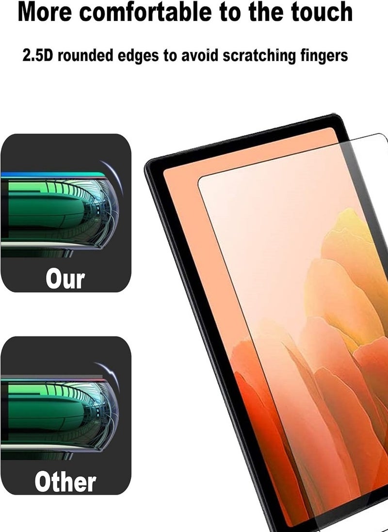 Tempered Glass Screen Protector Clear Designed For Samsung Galaxy Tab A7 10.4 (2020) Full Screen Coverage And Bubble Free - Image 5