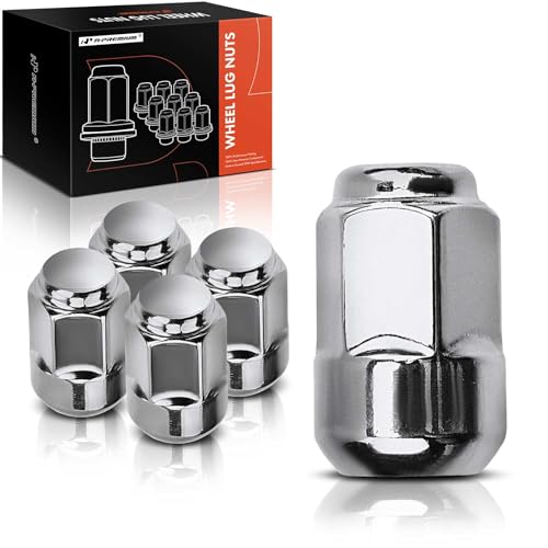 A-Premium 5Pcs M12-1.5 Wheel Lug Nuts Compatible with Honda CR-V Civic Accord Pilot Odyssey Fit HR-V Crosstour Insight Acura TSX ILX TL Isuzu Oasis - Image 1