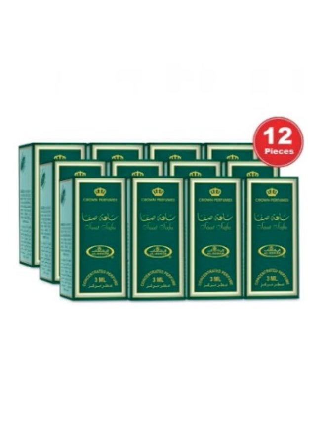 الرحاب ساعة صفا 3 مل - 12 قطعة