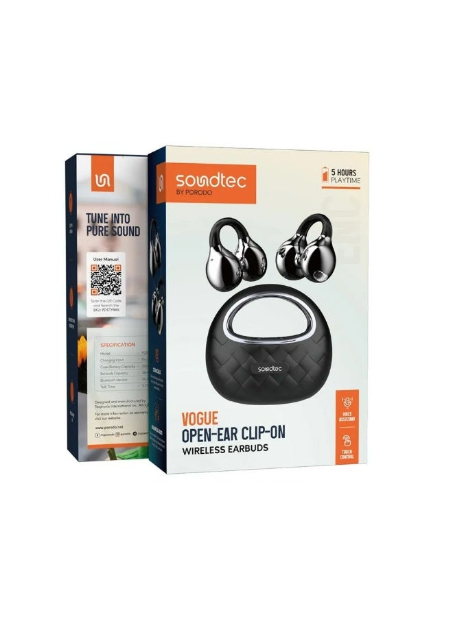 ساوندتيك سماعات رأس بلوتوث مفتوحة من Soundtech Fuji. - Image 1