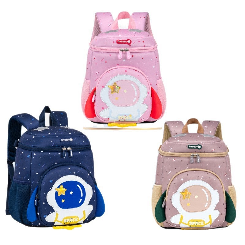Sesame Baby Kindergarten Backpack Cartoon Cute Kids Double Shoulder Neoprene Schoolbag - Image 5