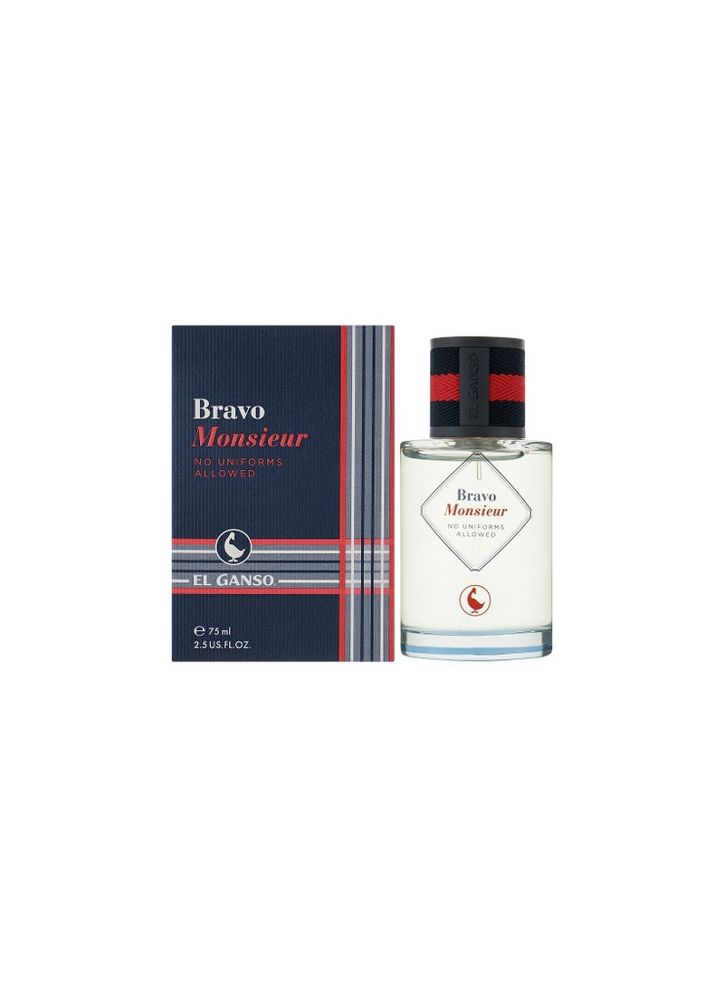 EL GANSO Bravo Monsieur EDT 75 ML - Image 2